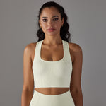 Seamless push sculpt bra