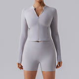 Sculpt zip top