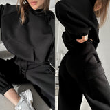 Conjunto Hoodie Sporty Otoño