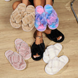 Fluffy cozy slippers