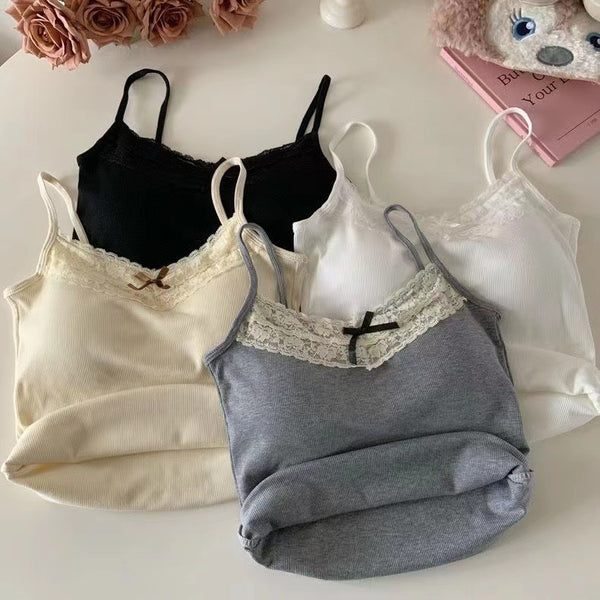Soft lace bra