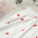 Pijama Camisola Estampado Corazones