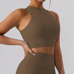 Half neck sculpt top