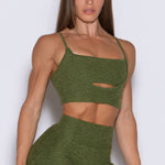 Hollow sculpt bra