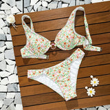 Bikini Floral Amarillo