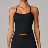 Top Yoga Espalda Abierta Sculpt