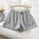 Shorts Deportivos Wide Leg Cintura Alta