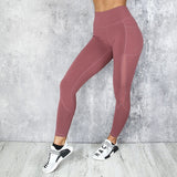 Leggings Yoga Talle Alto con Bolsillos