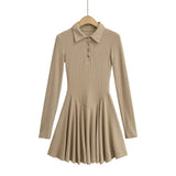 Conjunto Vestido Vuelo y Falda
