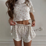 Pijama Estampado Playero