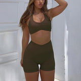 Conjunto Top y Shorts Casual