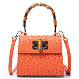 Bolso Bandolera Efecto Avestruz