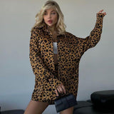 Conjunto cárdigan seda estampado