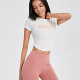 Top Fitness Crop Sin Costuras