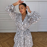 Bata crepe leopardo
