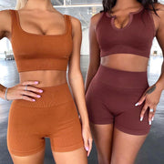Conjunto Sin Costuras Manga Corta