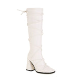 Botas Altas Elásticas Tacón
