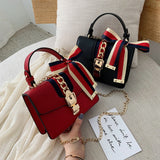 Bolso Bandolera con Pañuelo y Cadena