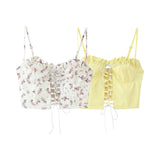 Top Lazo Floral