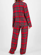 Pijama Cuadros Camisero Navidad