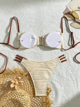 Bikini Dos Piezas con Abertura