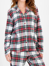Pijama Cuadros Camisero Navidad