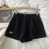 Shorts Deportivos Wide Leg Cintura Alta