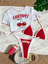 Bikini Tres Piezas Estampado