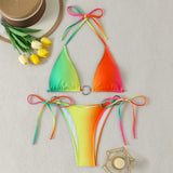 Bikini Espalda Descubierta con Tirantes