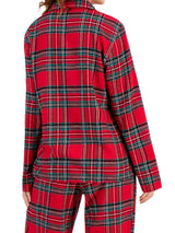 Pijama Cuadros Camisero Navidad