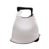 Bolso Cubo Piel Vacuno Asa Madera