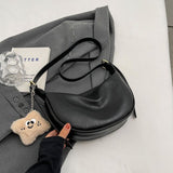 Bolso Bandolera Dumpling con Colgante