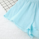 Conjunto Bata Sin Mangas y Shorts