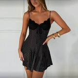 Vestido Lunares Espalda Descubierta