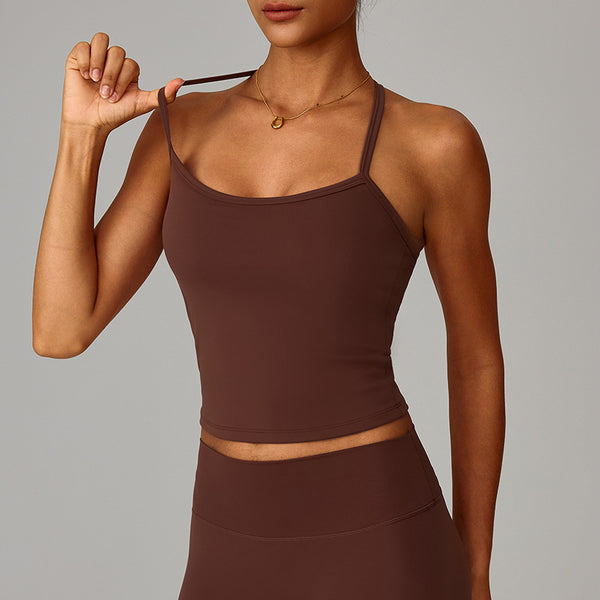 Top Yoga Espalda Abierta Sculpt