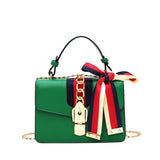Bolso Bandolera con Pañuelo y Cadena