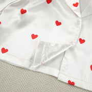 Pijama Camisola Estampado Corazones