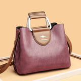 Bolso Cubo Piel Bandolera