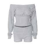 Conjunto Hombro Descubierto Deportivo