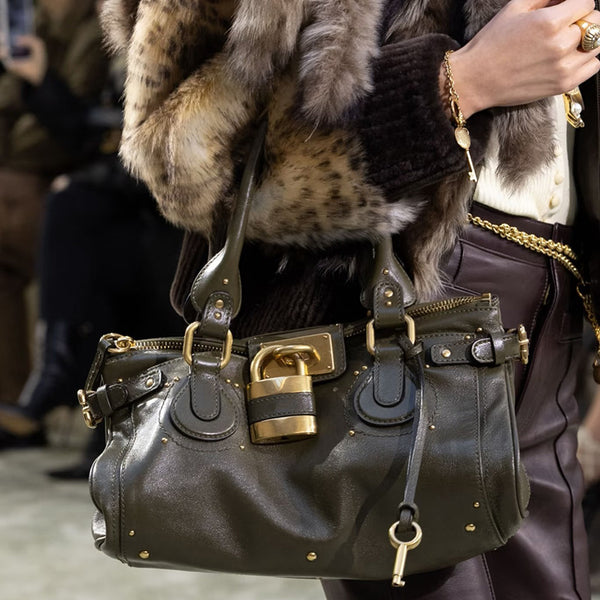 Bolso Vintage con Candado