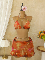 Bikini Boho Tres Piezas