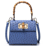 Bolso Bandolera Efecto Avestruz