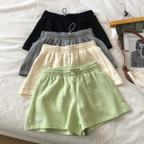 Shorts Deportivos Wide Leg Cintura Alta
