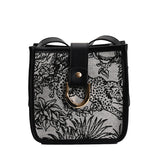 Bolso Cubo Canvas con Graffiti