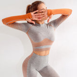 Conjunto Yoga Sin Costuras Degradado