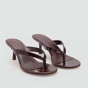 Mules Charol Tacón 6,5 cm