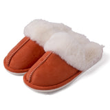 Velvet cozy slippers