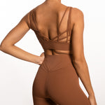Nude yoga long sleeve set