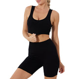 Seamless short sleeve set