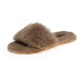 Cozy fluffy slippers